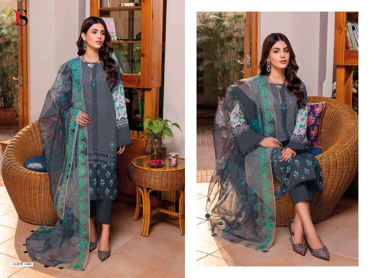 Deepsy Aniiq 22 Nx New Heavy Festive Wear Cotton Embroidery Pakistani Salwar Kameez